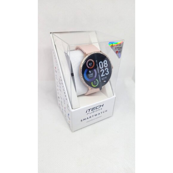 iTech Fusion 2 Smartwatch: Durable & Lightweight | Salmon Band | Android & iOS - Picture 5 of 16